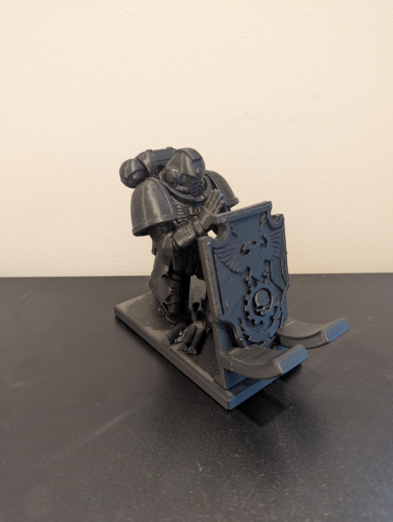 Space Soldier Phone Stand
