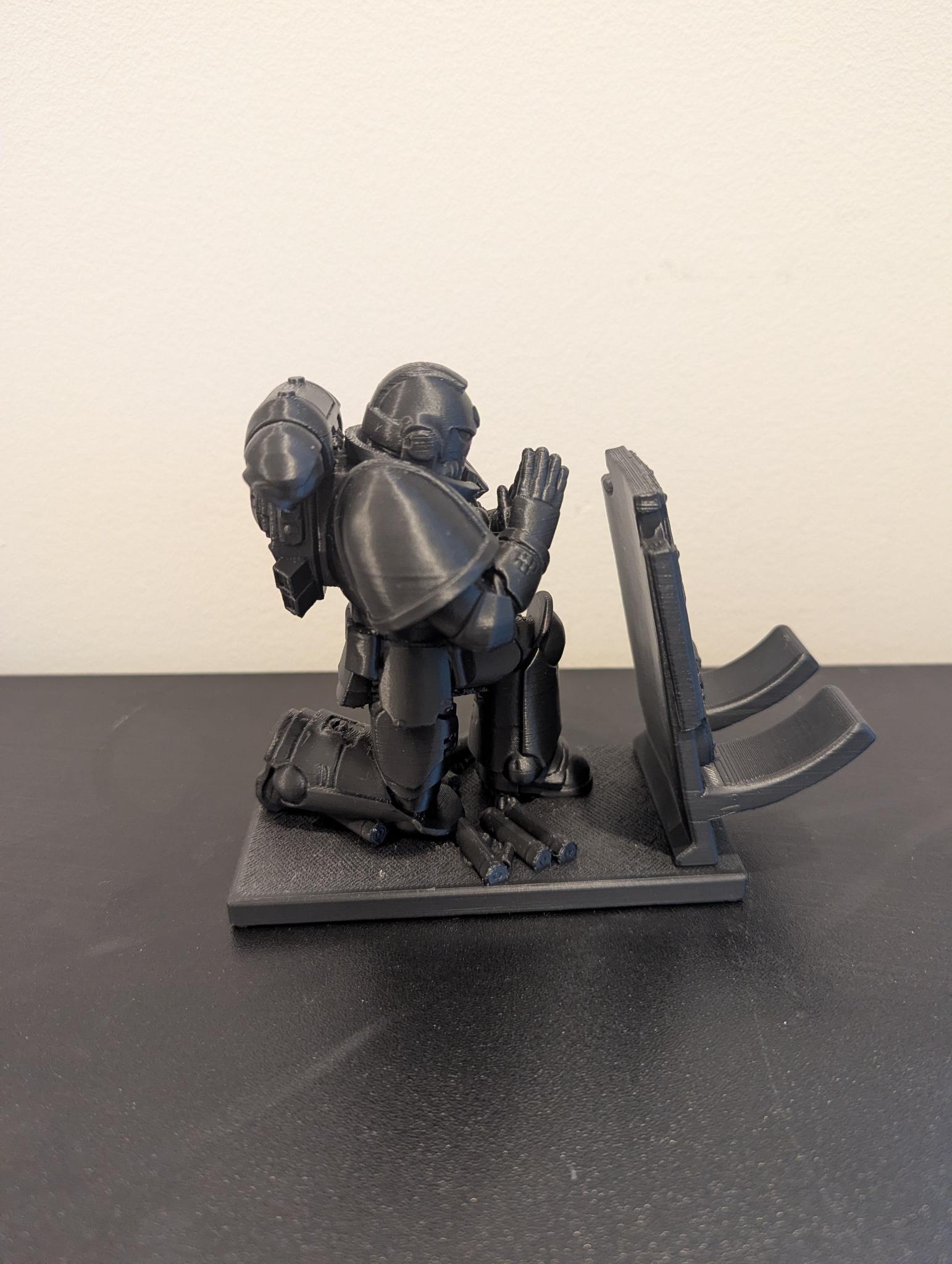 Space Soldier Phone Stand
