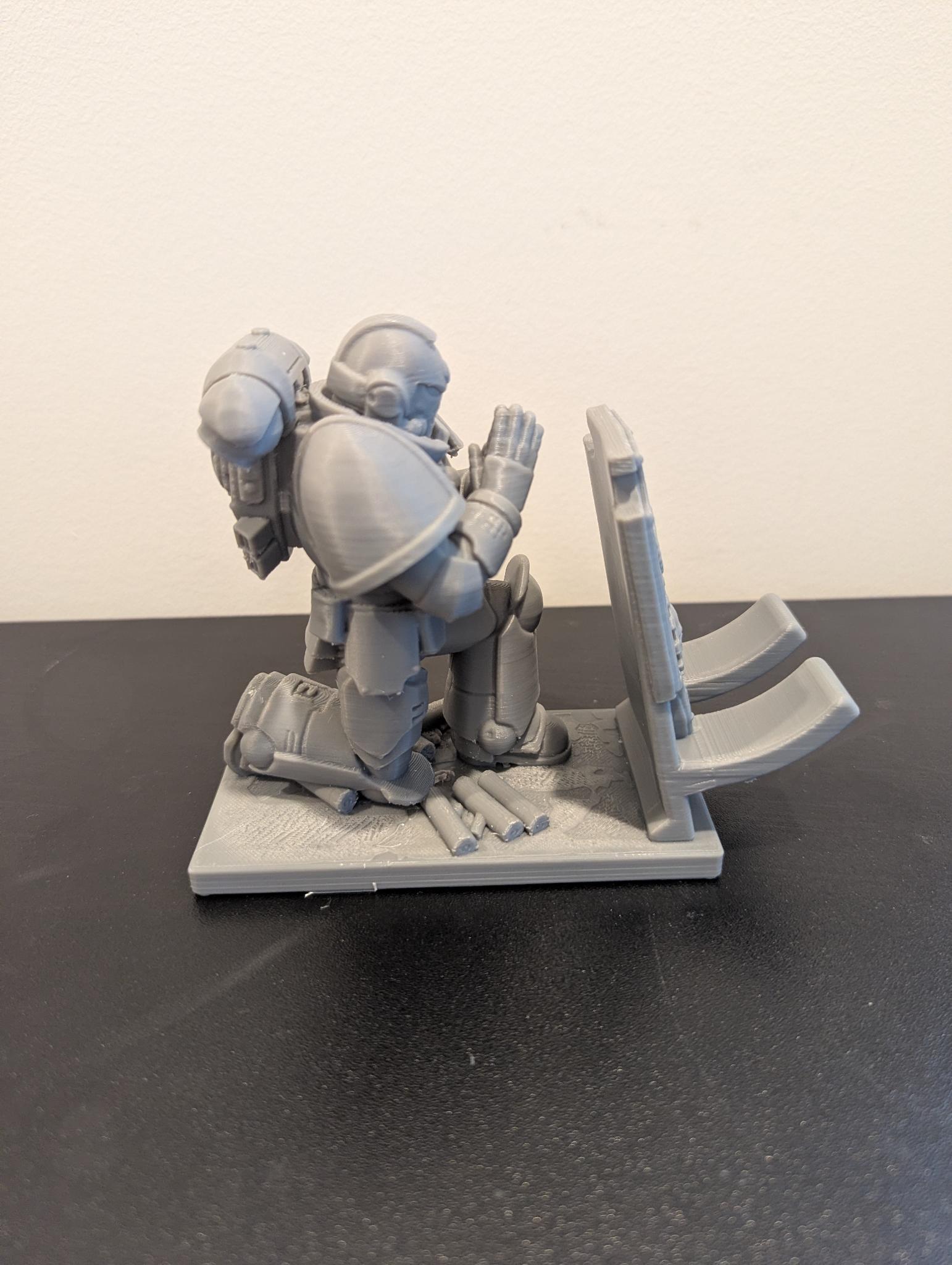 Space Soldier Phone Stand